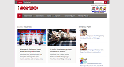 Desktop Screenshot of indosister.com